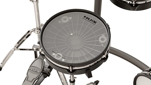 open zoom image for NUX DM-8 All-Mesh Head Digital Drum Kit, Black, view